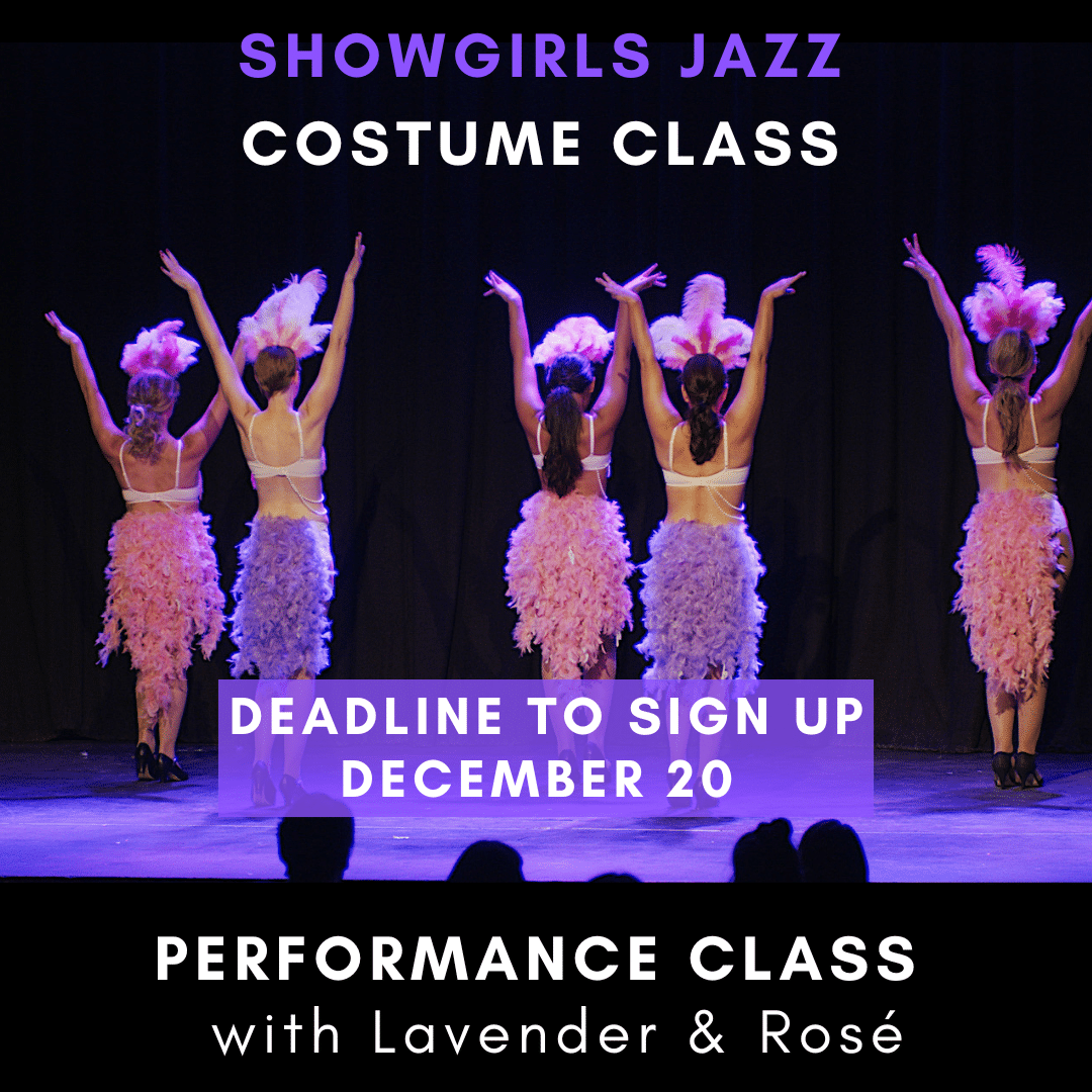 Showgirls Jazz Costume Class